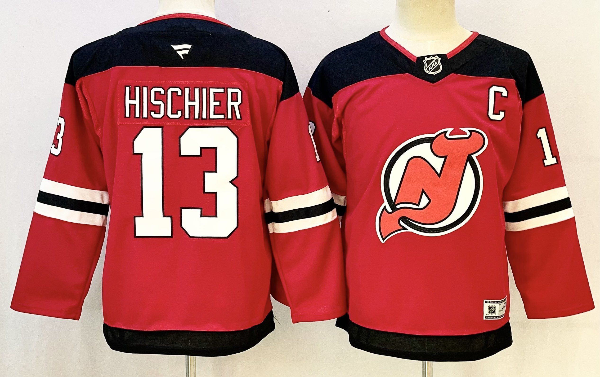 Youth New Jersey Devils #13 Hischier Red 2026 Adidias NHL Jersey style 001